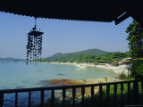 Beach View from Bungalow  Laem Yai Hut Home  Hat Sai Kaew Beach  Ko Samet Island  Rayong  Thailand