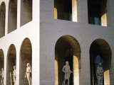 Palazzo Della Civilta Di Lavoro  Eur  Lazio  Italy