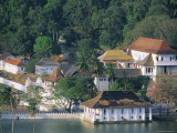 The Dalada Maligawa  in the Town of Kandy  Sri Lanka
