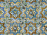 Azulejos Tiles in the Mudejar Style  Casa De Pilatos  Santa Cruz District  Andalusia  Spain