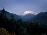 Mt Rainier at Dawn  Washington State  USA