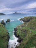 Coast at Slea Head and the Blasket Islands  County Kerry  Munster  Eire