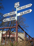 1920s Filling Station  Historic Route 66  Luther  Oklahoma