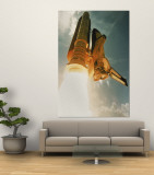 Space Shuttle Lifting Off