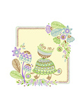 Friendly Turtle Batik