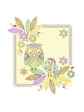 Friendly Owl Batik