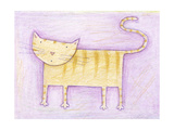 Perplexed Kitty - Crayon Critter IV