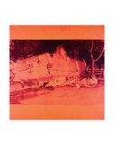 Five Deaths on Orange (Orange Disaster)  c1963 (orange car)