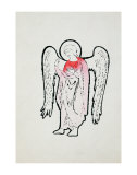 Angel  c1965-1985 (red with halo)