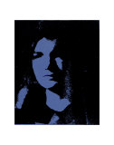 Jackie  c1964 (Blue on Black)