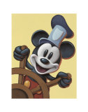 Mickey at the Helm