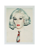 Self-Portrait in Drag  c1981 (straight on)