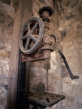 Antique Hand Drill Used for Turning Wood in a Remote Homestead  Australia