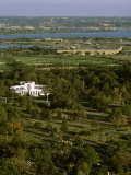 Aerial View of the Pentagon and Arlington Cemetery  Virginia