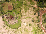 Bomas Adjacent to the Main Road Traveling South to Isiolo  Kenya