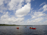 Canoeists on the Winisk River