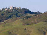 Hearst Castle from the Pier at William R Hearst Memorial State Beach  California