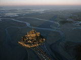 Aerial View of Mont-Saint-Michel  France