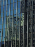 High Rise Buildings Reflect in Windows