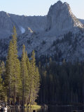 Crystal Crag above Lake George at Mammoth Lakes  California