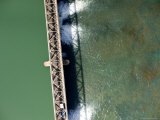 Dam Across the Niger River  An Important Water Source for the Sahara  Mali