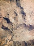 Deep in the Karoo Region the Barren Hills Are Used as Sheep Farms  South Africa