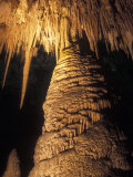 Interior of Temple of the Sun Cave Formation  New Mexico