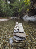 Low Clear Water on the Big Sur River at Sykes Hot Spring  California