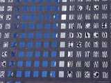 Rippled Patterns Reflect in a High Rise  New York