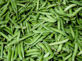 Green Beans at an Outdoor Market in New York City