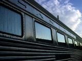 Passenger Train in Santa Fe  New Mexico