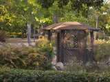 Gazebo in Outdoor Garden  Santa Barbara  California