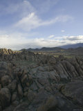Eastern Sierras Rock Formations Known as the Alabama Hills  California