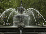 Fountain in a Park in New York