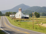 Rural Road and Barn