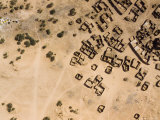 Salt Village and Wells  Niger  Africa