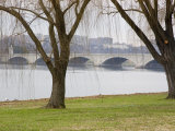 Memorial Bridge Crosses the Potomac in Washington  DC