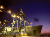 Port in Baltimore  Maryland