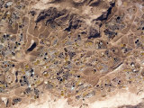 Salt Wells Produce Colorful Patterns from the Air  Tegguiada-N-Tessoum  Niger