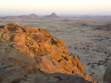 Rocky Landscape Deep in the Ennedi Mountains of Northeastern Chad