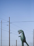 Model Dinosaur on Interstate 40  Arizona USA