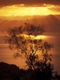 Sunrise over Mount Nebo in Jordan