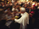 Pope John Paul II Greets the Crowds in Warsaw on his Third Visit to his Homeland  Poland
