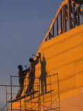Two Men Build a New Towhouse in Houston  Texas