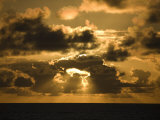 Sunrise over the South Pacific  French Polynesia
