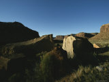 Landscape of Red Rock Mesas and Buttes  Utah
