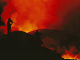Nyamuragira Volcano Erupting