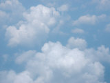 Puffy Cumulus Clouds in the Sky