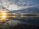 Sunset and Clouds on the Winisk River