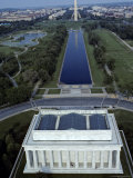 Scenic Aerial of Washington  DC